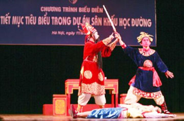 Khởi đầu nuôi dưỡng nghệ thuật truyền thống