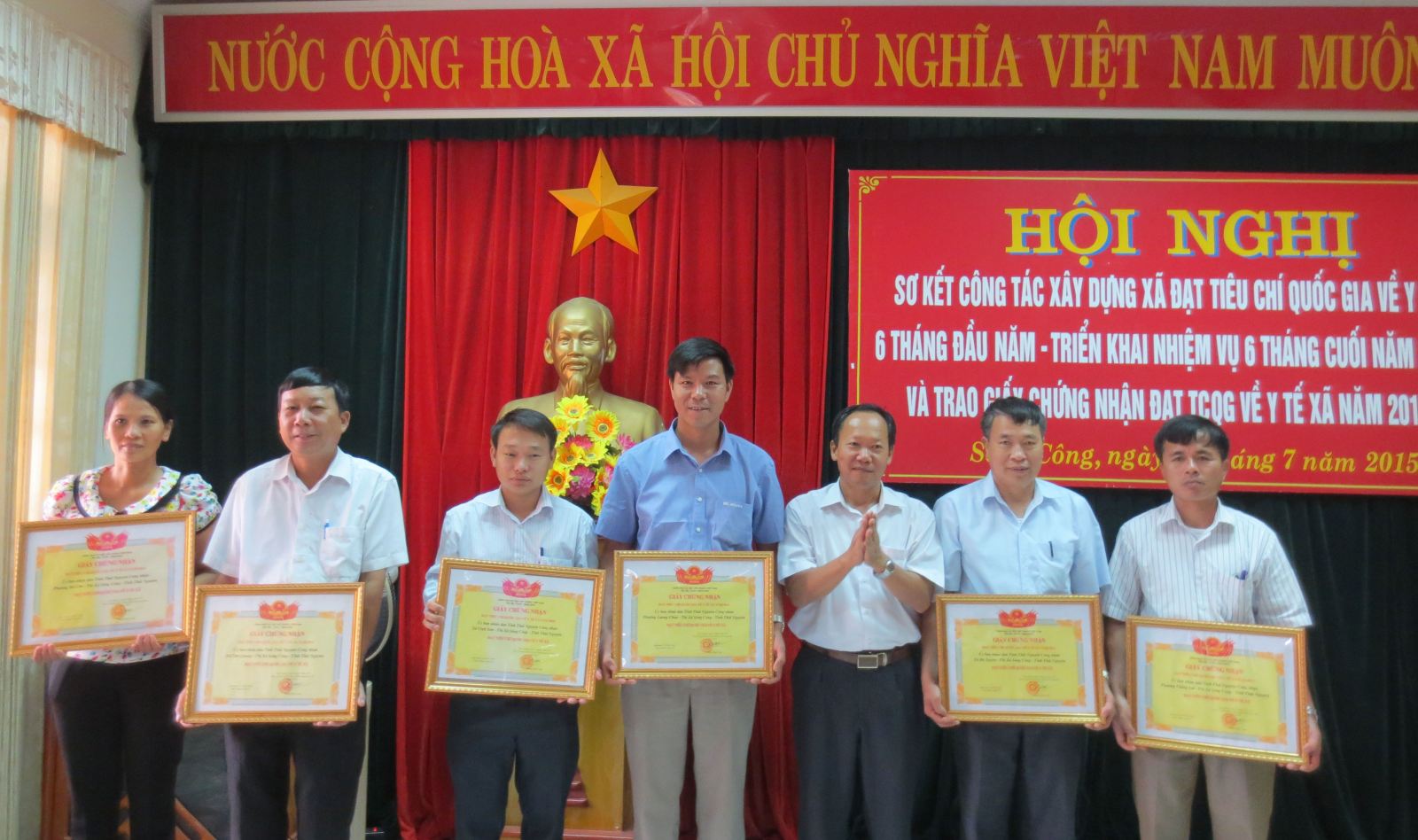 6 xã, phường đạt chuẩn Quốc gia về y tế