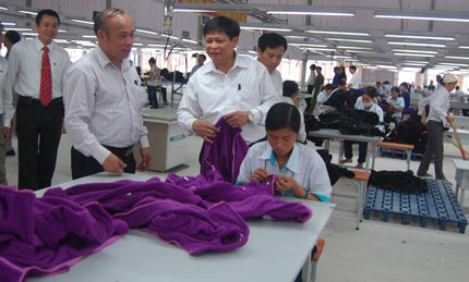 Khánh thành Nhà máy may TNG Phú Bình