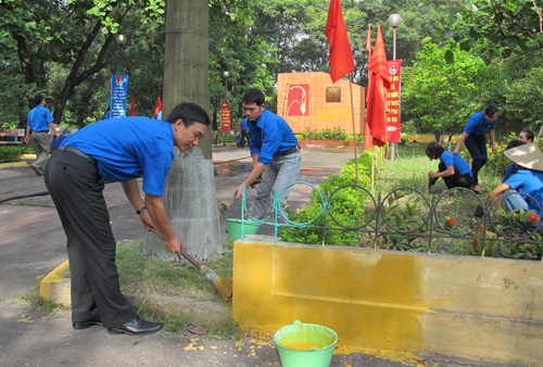 Ra quân tình nguyện hè năm 2013