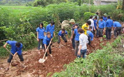 Phát huy  vai trò xung kích của tuổi trẻ