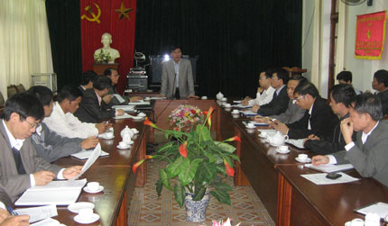 Bàn giải pháp đẩy nhanh tiến độ Dự án tăng cường an toàn giao thông