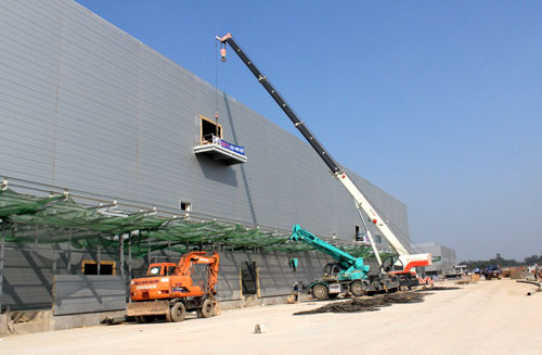 Dự án Nhà máy điện tử Samsung: Tiến độ đảm bảo kế hoạch