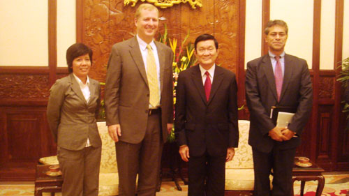 Chủ tịch nước tiếp Trưởng đại diện IMF tại Việt Nam