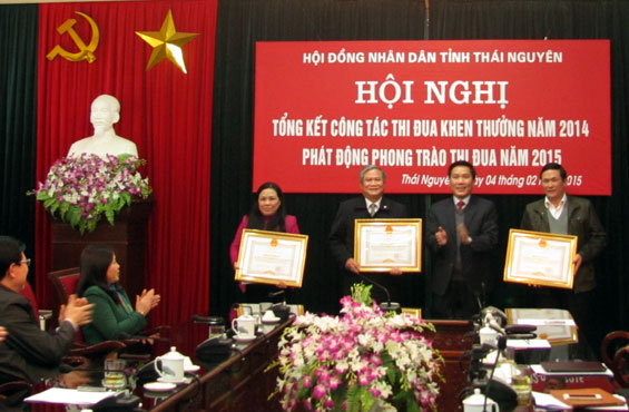Tổng kết công tác thi đua, khen thưởng năm 2014