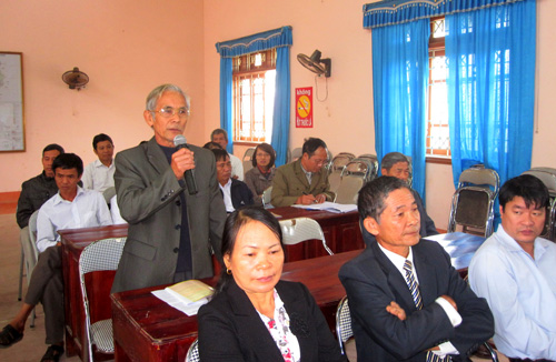 Đại biểu HĐND tỉnh tiếp xúc cử tri tại Phú Bình và T.P Thái Nguyên