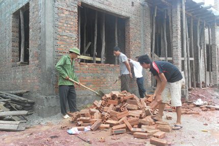 1,4 tỷ đồng xây dựng Nhà chờ Nghĩa trang liệt sĩ Dốc Lim