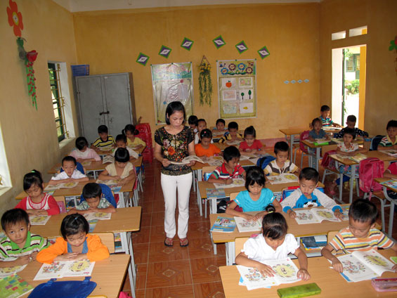 Tập trung xây dựng trường đạt chuẩn Quốc gia