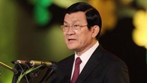 Chủ tịch nước Trương Tấn Sang trả lời phỏng vấn báo chí Indonesia