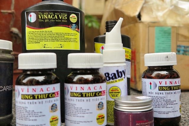 Không cơ quan thẩm quyền nào cấp phép cho sản phẩm Vinaca ung thư Co3.2