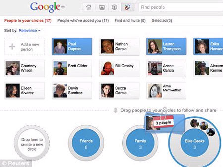 Google tung đòn mới tấn công Facebook   