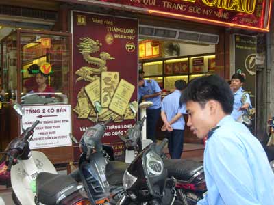 Vàng giảm giá mạnh