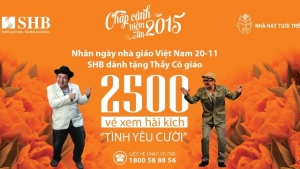 Hài kịch “Tình yêu cười” nhân ngày 20-11