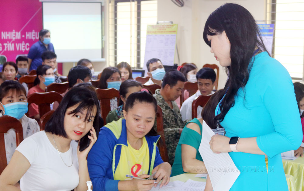 Hơn 6.500 lượt người được tư vấn, giới thiệu việc làm
