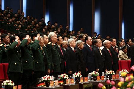 Kỷ niệm trọng thể 70 năm Ngày thành lập Quân đội Nhân dân Việt Nam