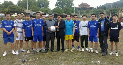 Niềm say mê môn thể thao “vua” ở Phượng Tiến