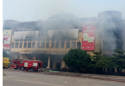 Trung tâm thương mại Hải Dương có thể bị sập