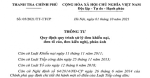 Giữ bí mật thông tin và bảo vệ người tố cáo