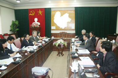 UBND tỉnh tiếp nhà đầu tư Hoa Kỳ