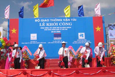 1.000 tỷ xây dựng nhà ga cảng hàng không Cần Thơ