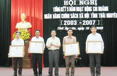 Ngân hàng Chính sách- xã hội tỉnh tổng kết 5 năm hoạt động