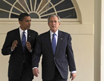 Obama tới Nhà Trắng