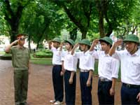 Điểm sáng về công tác giáo dục quốc phòng