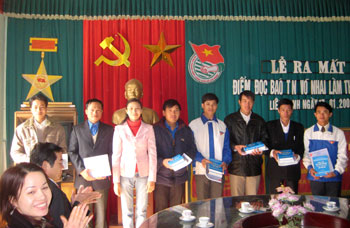 Sẽ có 100 điểm đọc báo ''Thanh niên Thái Nguyên học tập và làm theo lời Bác''