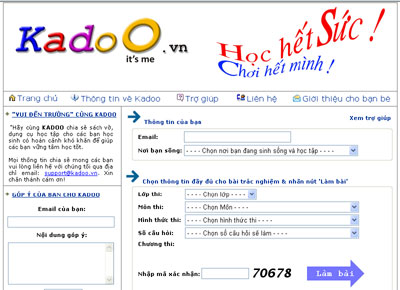 Đã có Ngân hàng đề thi trắc nghiệm trực tuyến