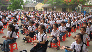 Mỗi huyện phấn đấu xây dựng 2-3 trường tiểu học đạt chuẩn Quốc gia