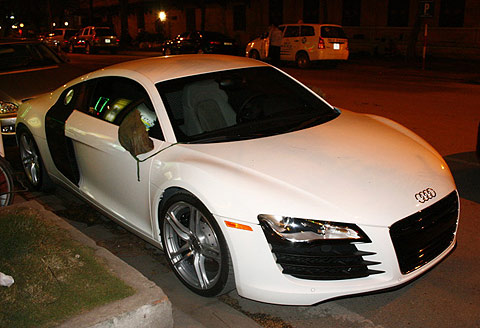 Siêu xe Audi R8 về Hà Nội