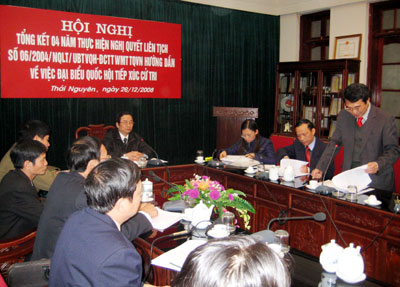 Tổng kết 4 năm thực hiện Nghị quyết liên tịch số 06
