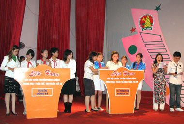Thái Nguyên: Liên hoan các đội tuyên truyền phòng, chống trừng phạt thân thể, tinh thần trẻ em