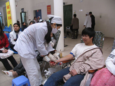 7 lần hiến máu nhân đạo