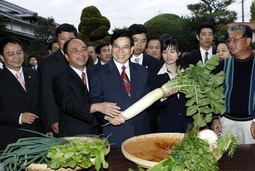 Chủ tịch nước Nguyễn Minh Triết thăm cố đô Kyoto