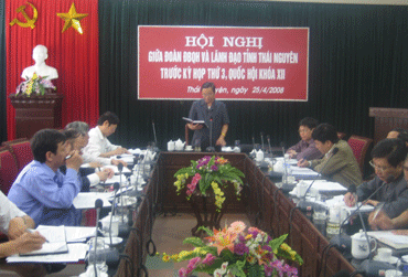 Văn phòng Đoàn đại biểu quốc hội Thái Nguyên: Thông báo kết quả tiếp xúc cử tri