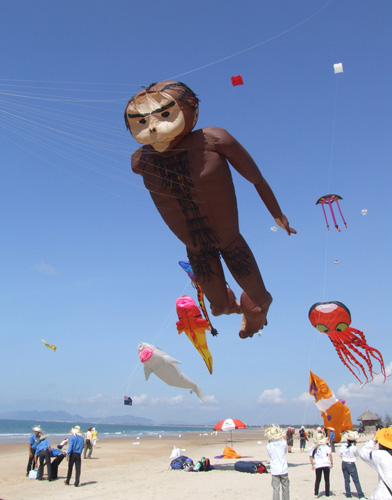 Festival diều quốc tế tại Vũng Tàu: Diều của Canada đoạt giải ''màn trình diễn đẹp nhất''