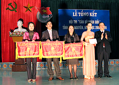 Thái Nguyên: Thi cán bộ đoàn giỏi