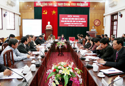 Tổ chức Hội nghị giới thiệu Chợ công nghệ và thiết bị vùng núi phía Bắc