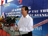 Khởi công xây Cụm công nghiệp tàu thủy Hậu Giang