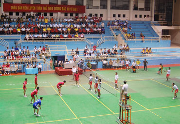 Tổ chức giải bóng chuyền phong trào năm 2008