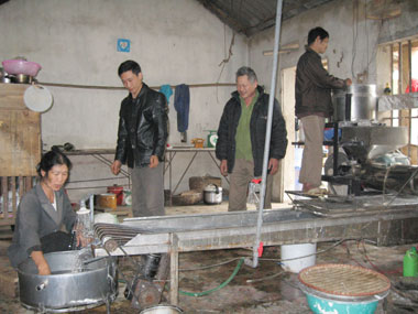 Trăn trở bún Gò Chè