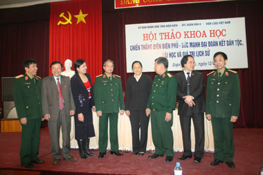 Hội thảo khoa học kỷ niệm 55 năm Chiến thắng lịch sử Điện Biên Phủ